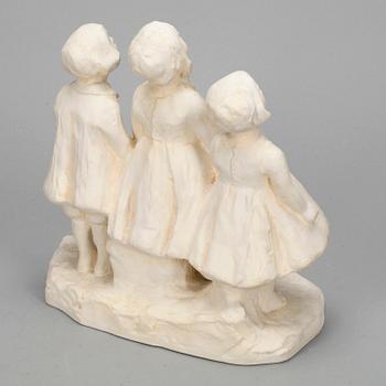 ALICE NORDIN, skulptur, gips, signerad i massa.