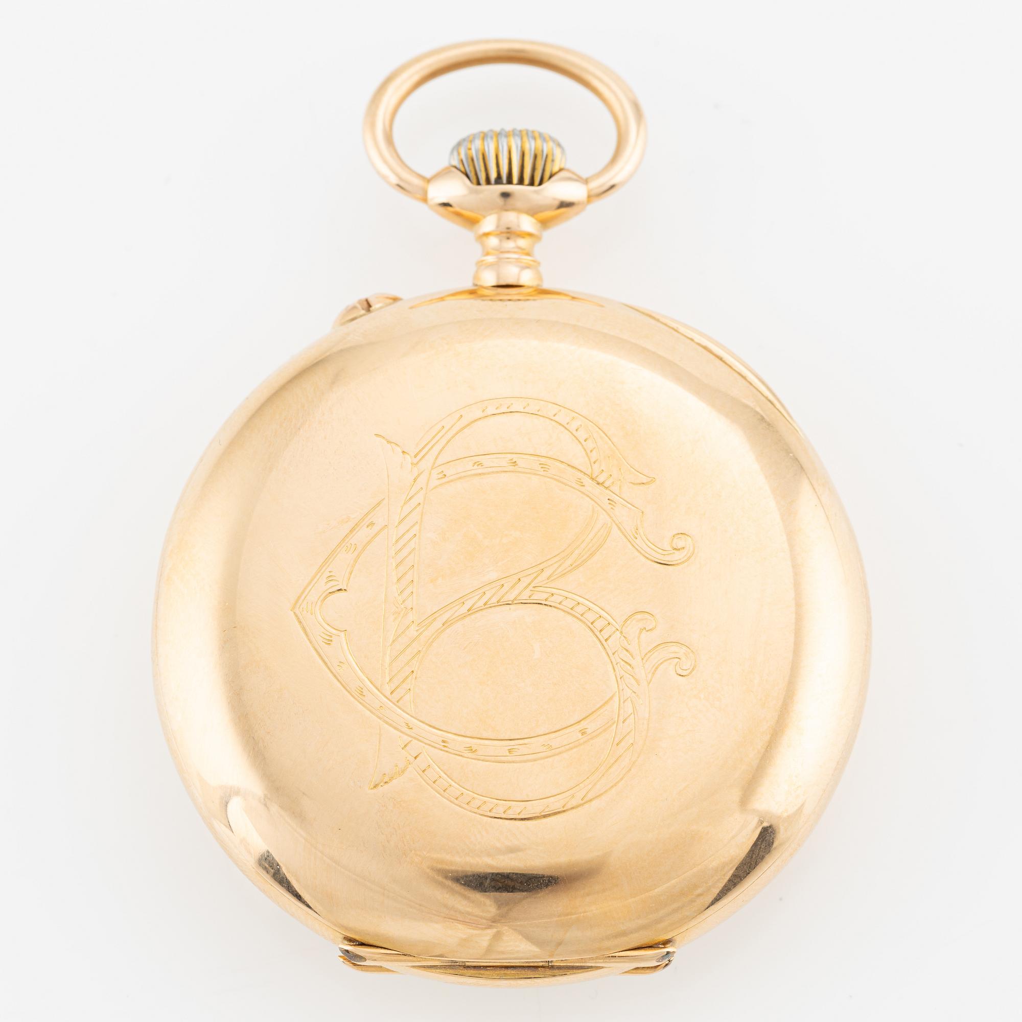 Halda, pocket watch, 51 mm.
