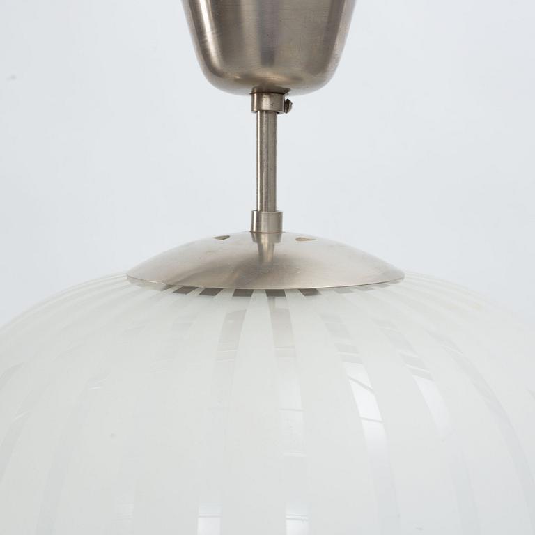 Harald Notini, a ceiling lamp model "11259", Arvid Böhlmarks Lampfabrik, 1940s.