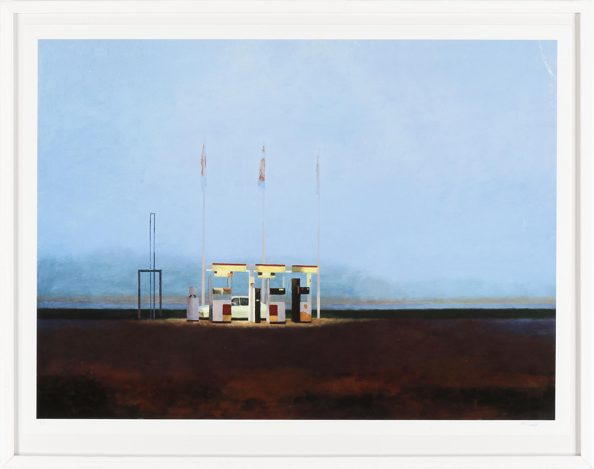 ANDERS UDD, gicléetryck, signerad, provtryck.