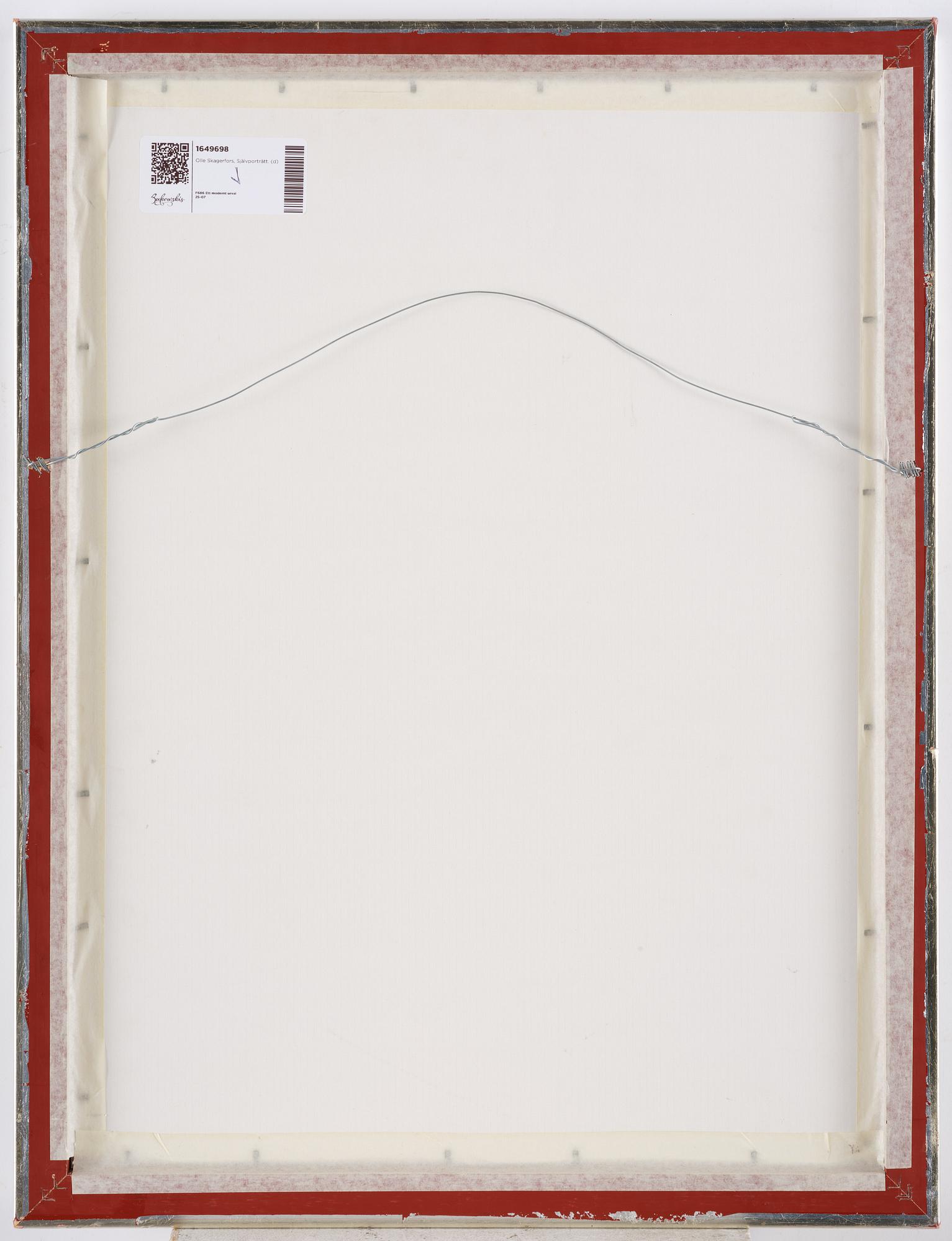 Olle Skagerfors, Self-Portrait.