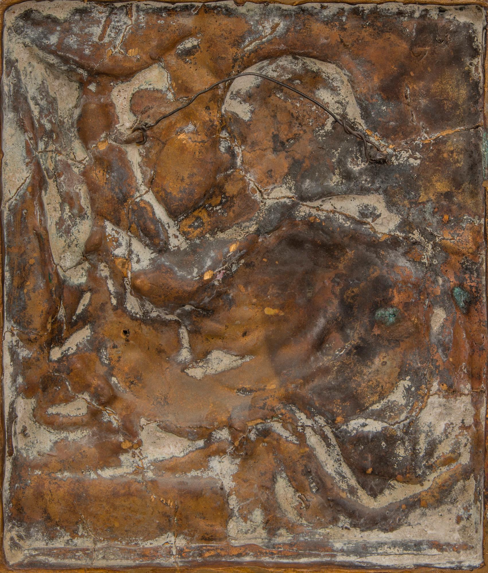 LIINA AALTONEN, A bronze relief, signed and dated 1941.