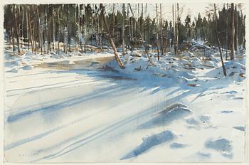 Stanislaw Zoladz, Vinterlandskap.