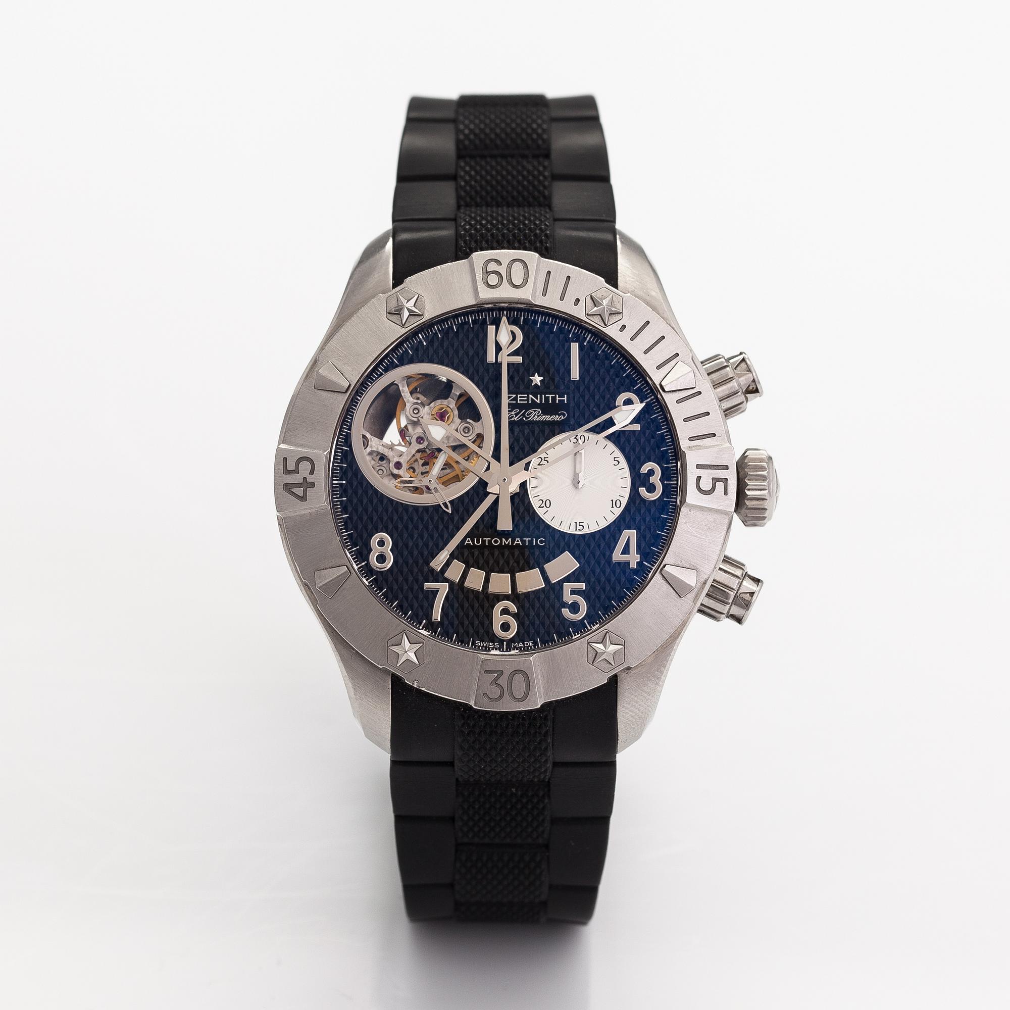 Zenith, Defy Classic El Primero, wristwatch, 43 mm.