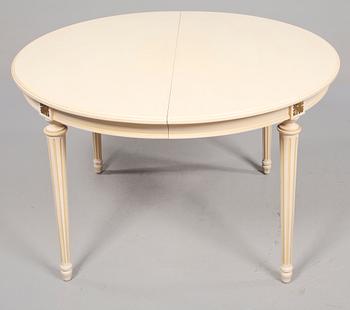 MATSALSGRUPP, 5 delar, gustaviansk stil, 1900-talets andra hälft.