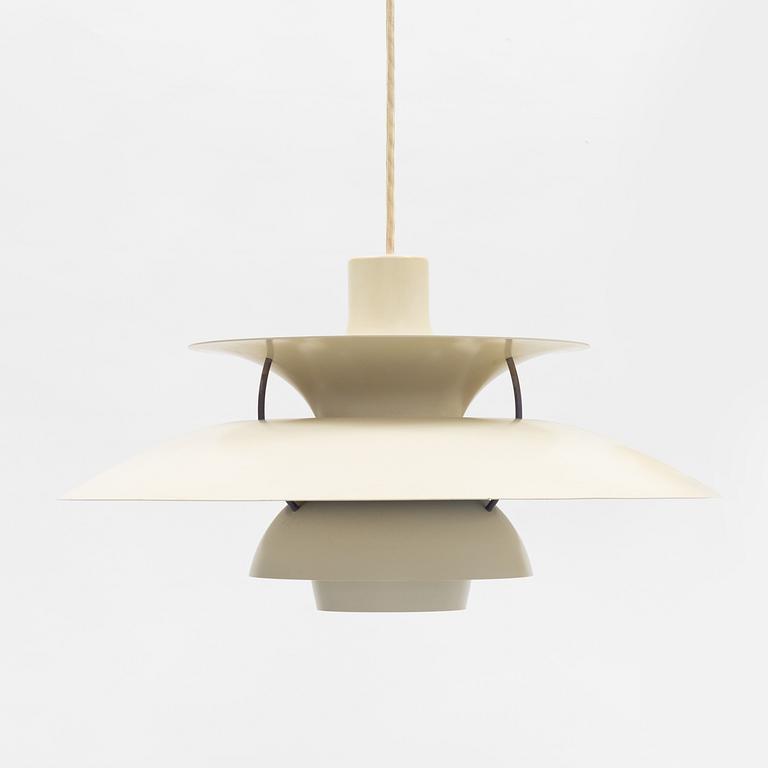 Poul Henningsen, taklampa, "PH 5", Louis Poulsen, Danmark.