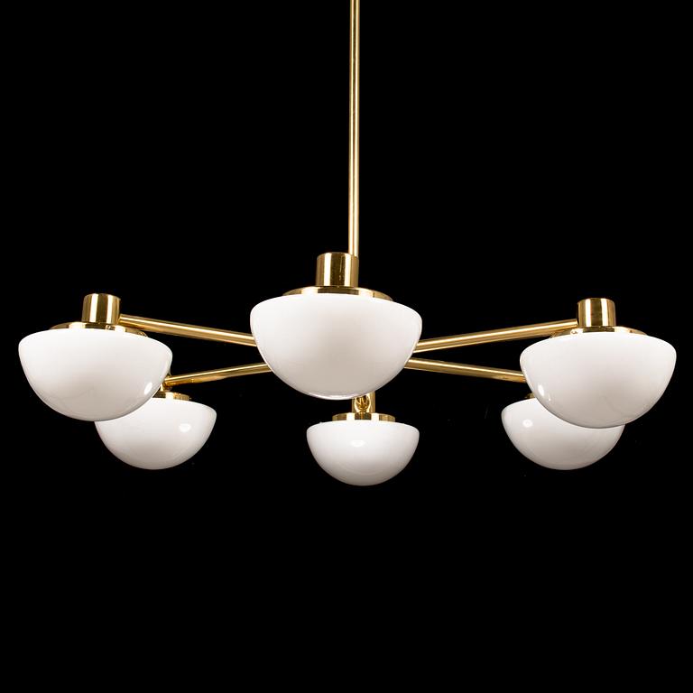 KLAUS MICHALIK, a 1960's 'Bau' chandelier for Orno.