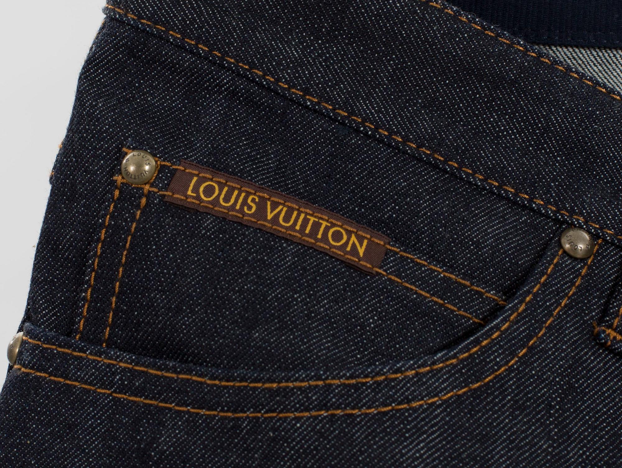 LOUIS VUITTON, "Slim", jeans, storlek 38.