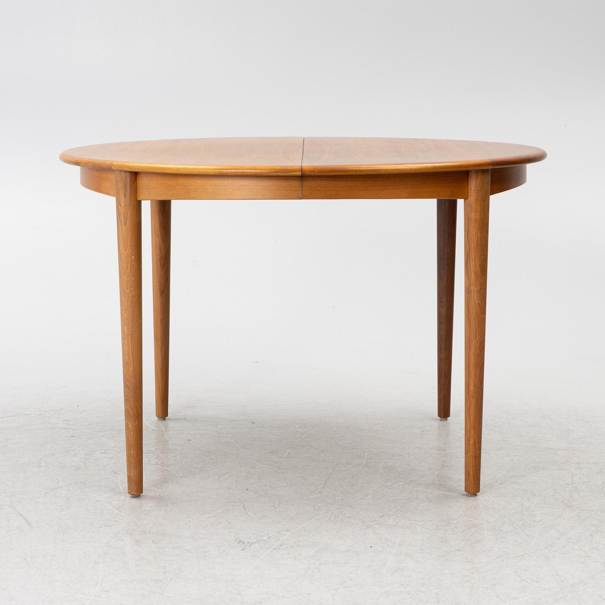 Matbord, 1960-tal.