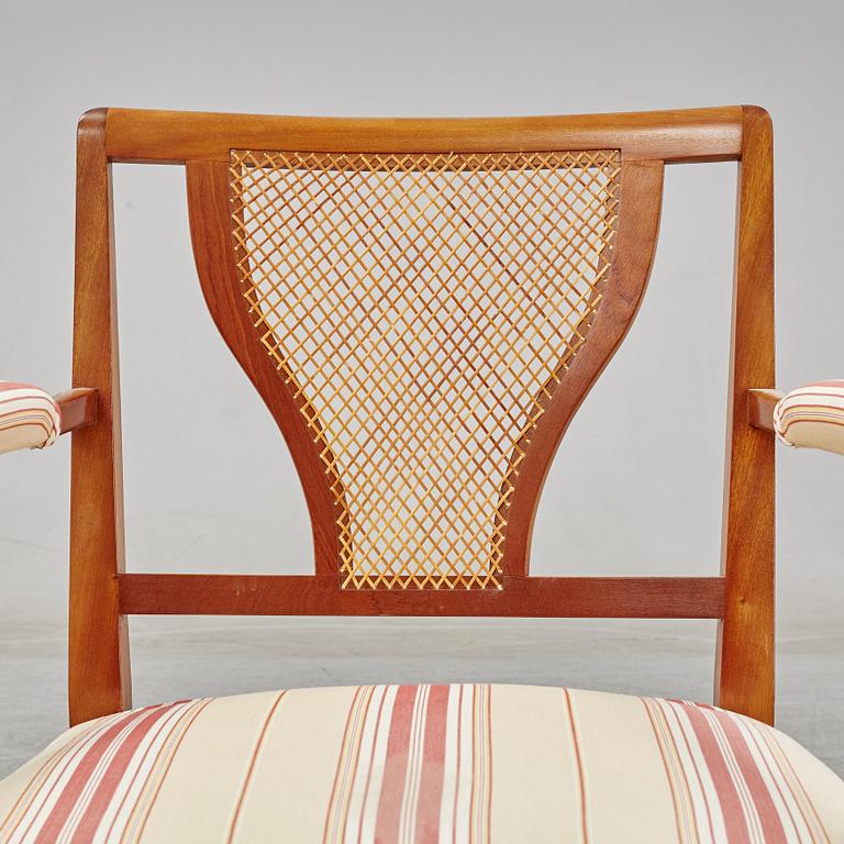 Josef Frank, a model 969 armchair for Svenskt Tenn.