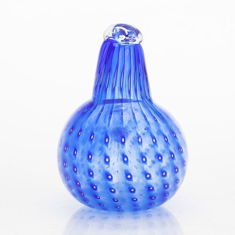 Oiva Toikka, glasfågel, signerad O. Toikka Nuutajärvi Stora Enso oyj. Iittala 2008.