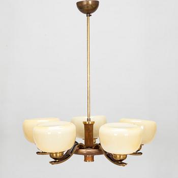 Paavo Tynell, taklampa, modell 1255, Taito, 1930-tal.