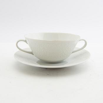 Broth cups 10 pcs Hutschenreuther Germany mid/second half of the 20th century porcelain.