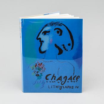 Three books about Marc Chagall, named "Chagall Lithographs IV, V and VI", 1969-1985, Charles Sorlier.