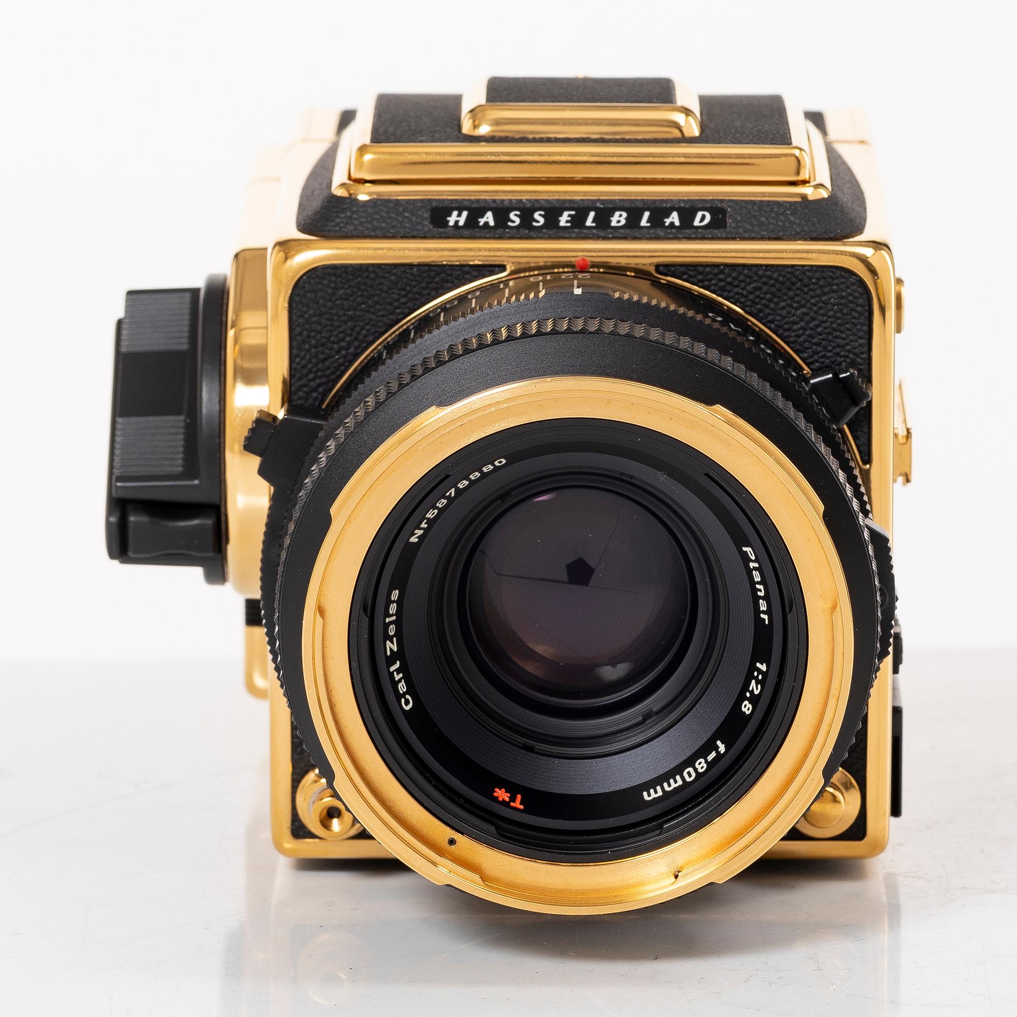 A Hasselblad camera, 2000FC/M, anniversary edition, 1985.