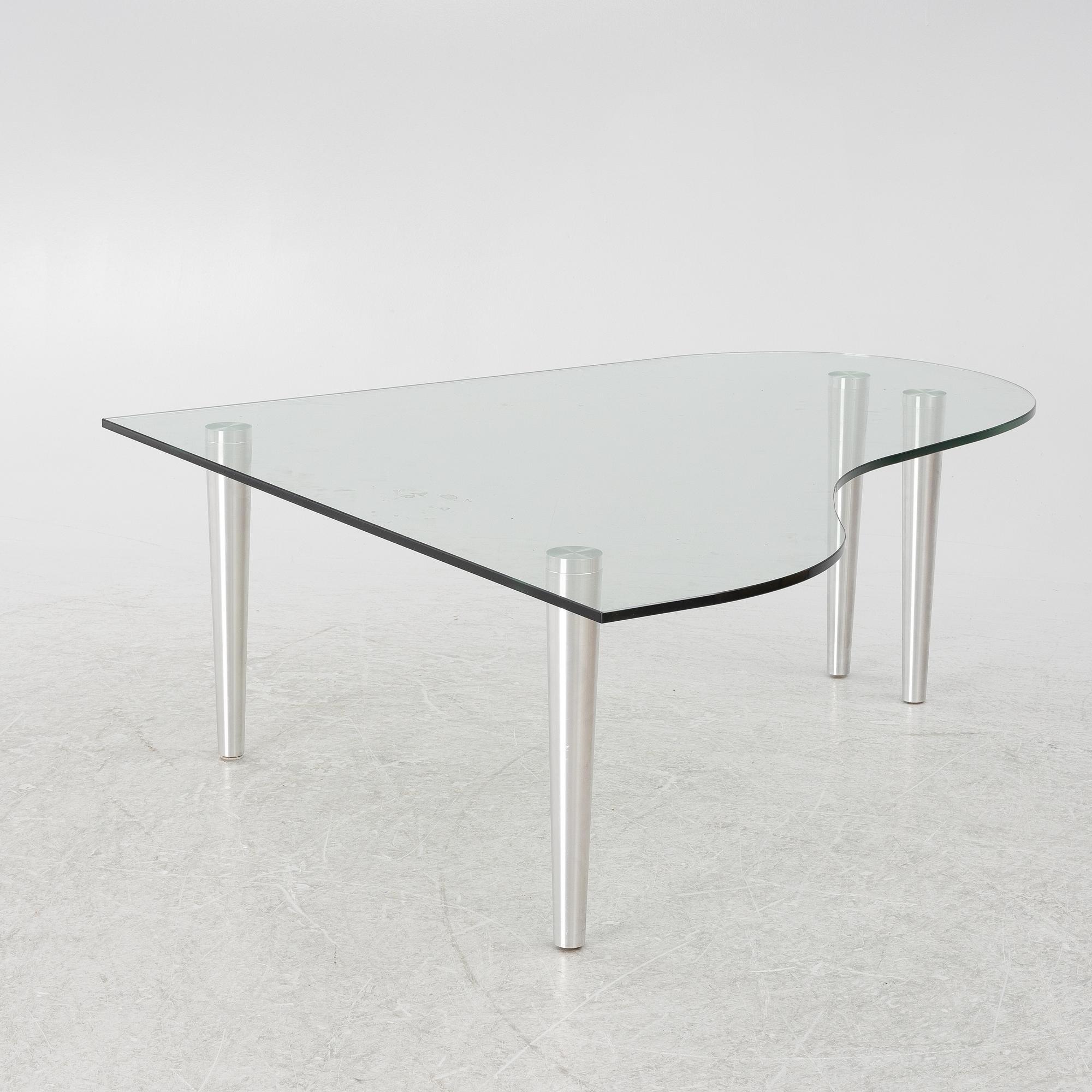 A coffee table, contemporary.