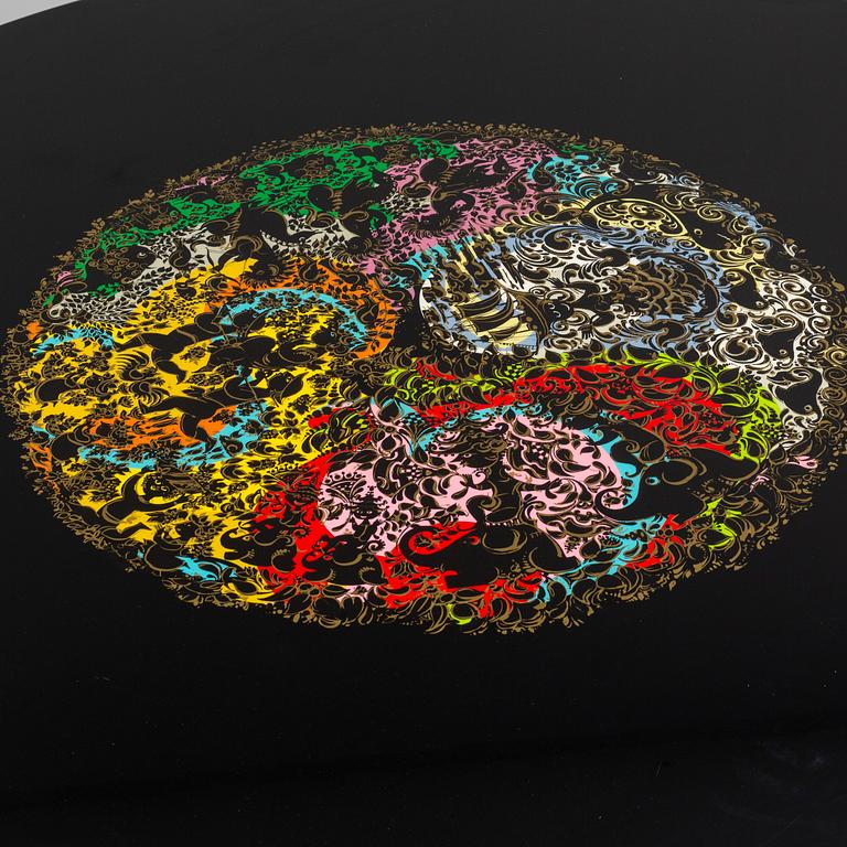 BJÖRN WIINBLAD, a five-piece dining suite from Rosenthal, Germany, 1976. Printed signature, numbered 112/300.