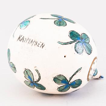 Birger Kaipiainen, A stoneware sculpture signed Kaipiainen.