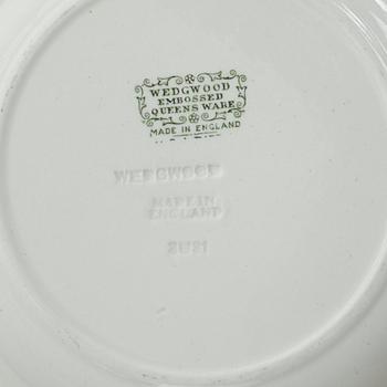 SERVERDELAR, 32+1, porslin, Wedgewood, England, tidigt 1900-tal.