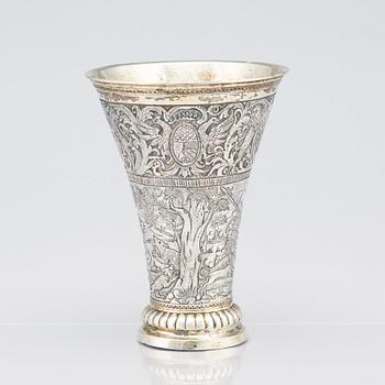 Olof Löfvander, bägare, silver, Luleå 1812.