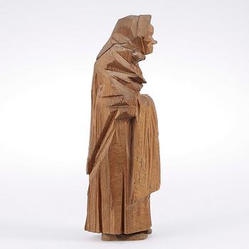 AXEL PETERSSON DÖDERHULTARN, skulptur, gumma, stämpelsignerad.