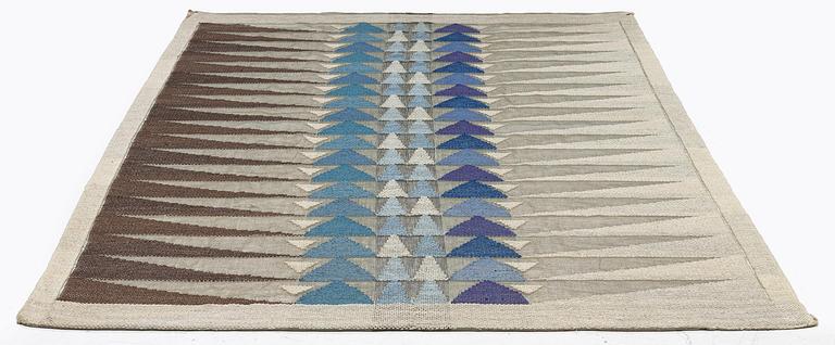 Kerstin Mauritzson, a drape, flat weave, c. 220 x 139 cm, unsigned.