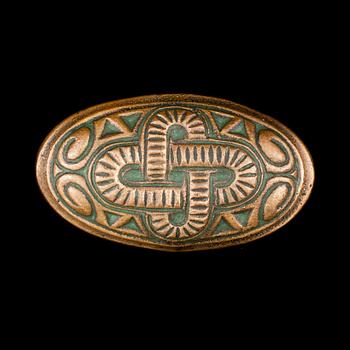 BROSCH, brons, Kalevala Koru. 1900-talets mitt.