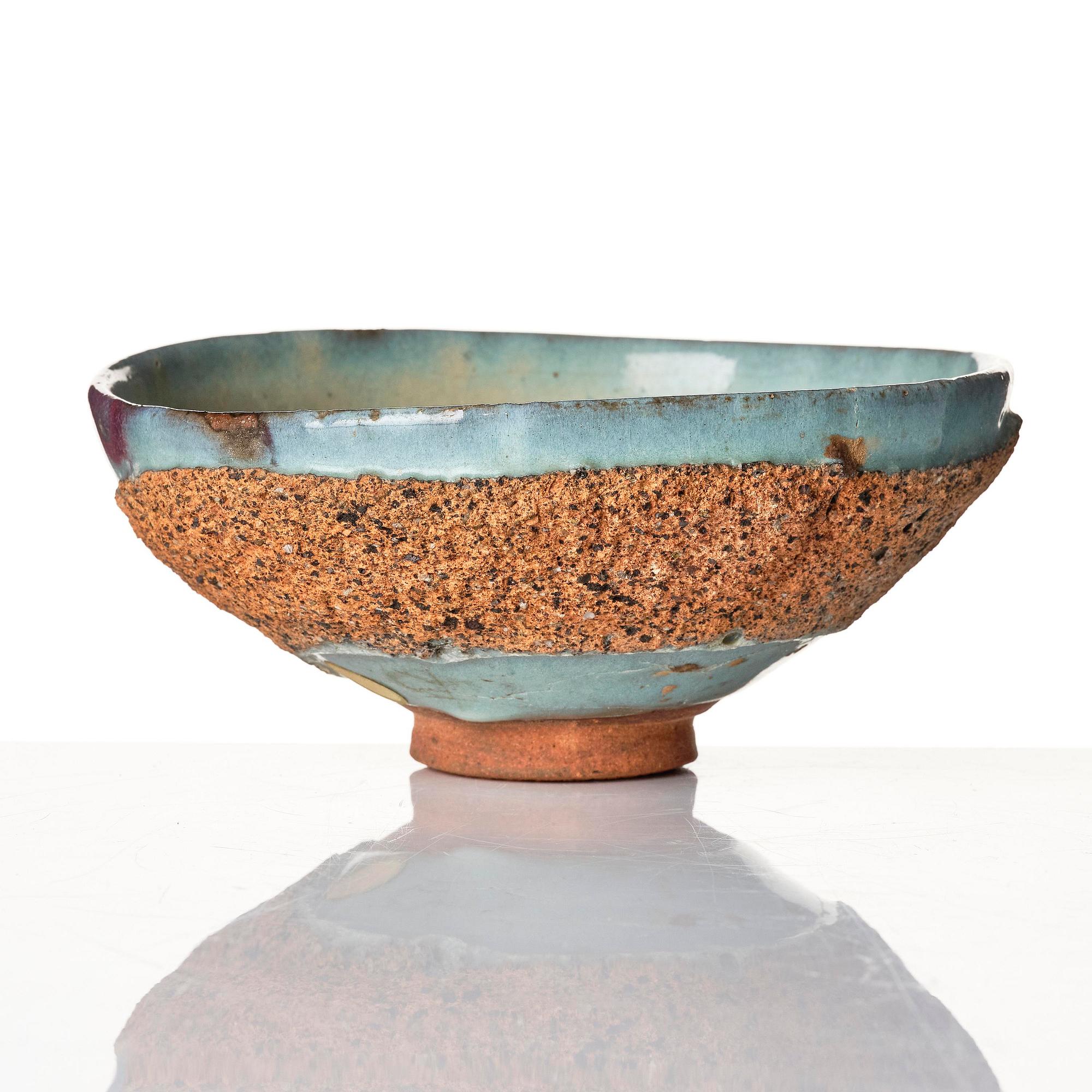 A Jun glazed purple splashed bowl 'study piece', Sung/Yuan dynasty.