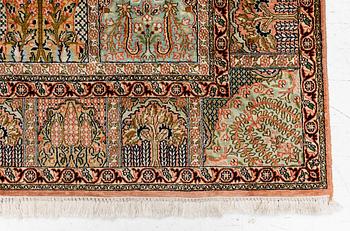 Rug, Kashmir, approx. 216 x 154 cm.