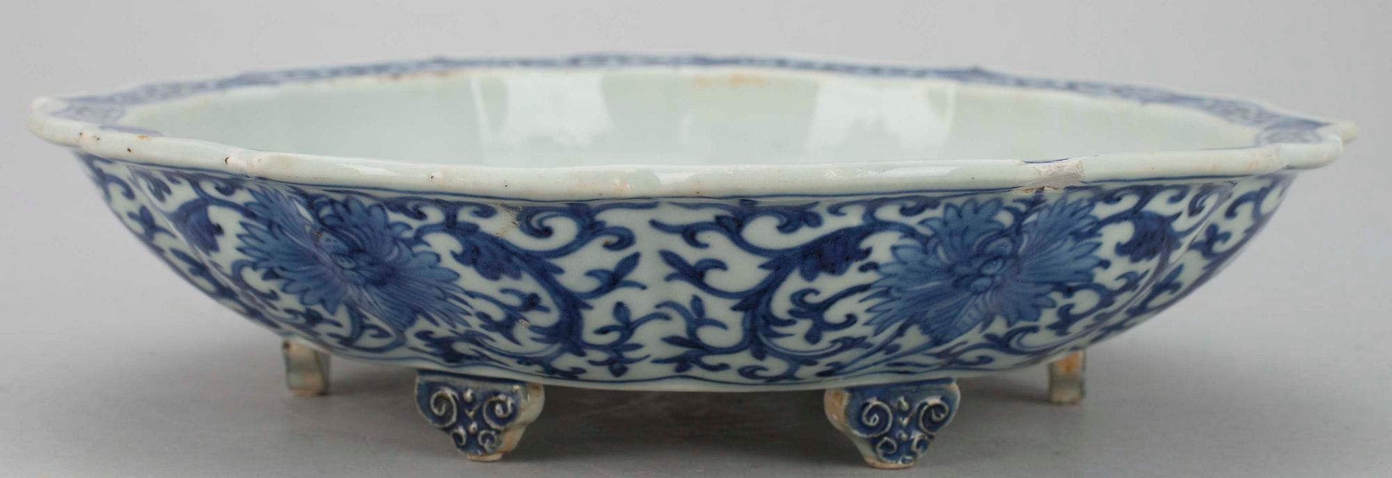 FAT, porslin, Kangxi (1662-1722). Kina.