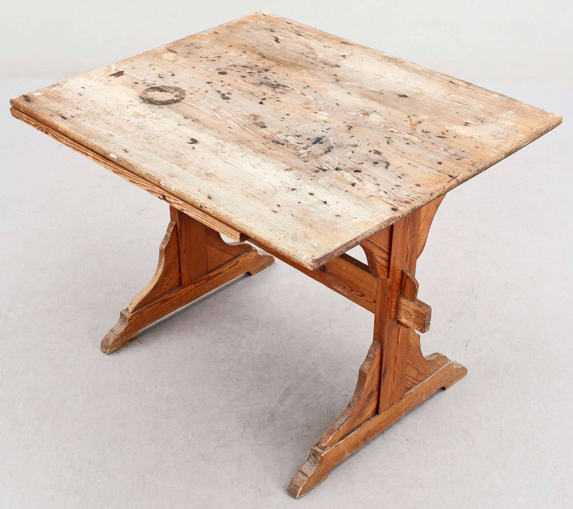 BOCKBORD, allmogestil, 1900-talets första hälft.