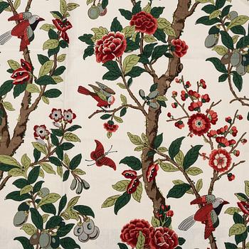 A pair of 'Eldon' curtains, GP & J Baker, England.