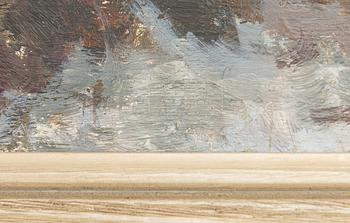 Harald Wiberg, Rådjur i vinterlandskap.