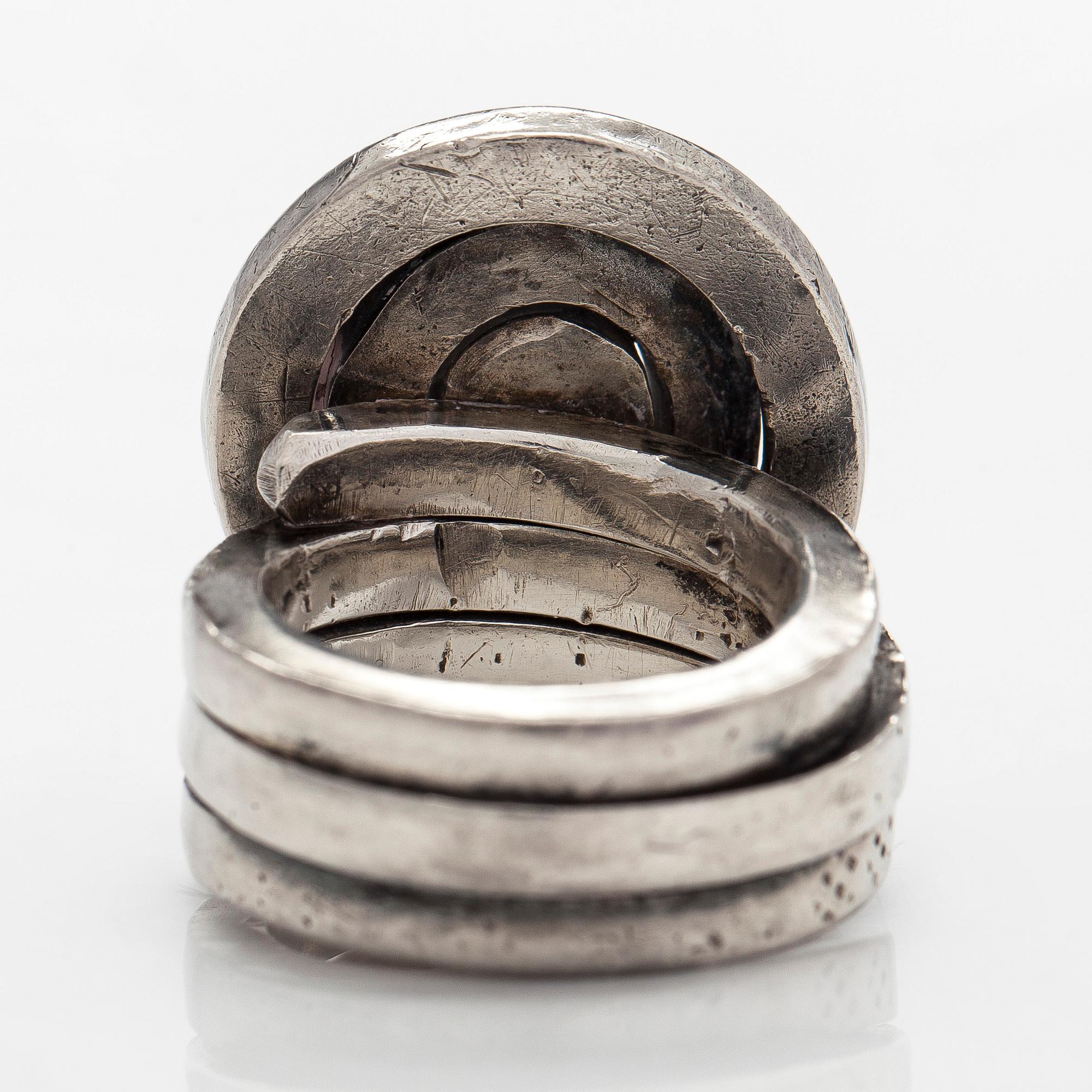 Alexander Calder, a late 1930s silver ring.