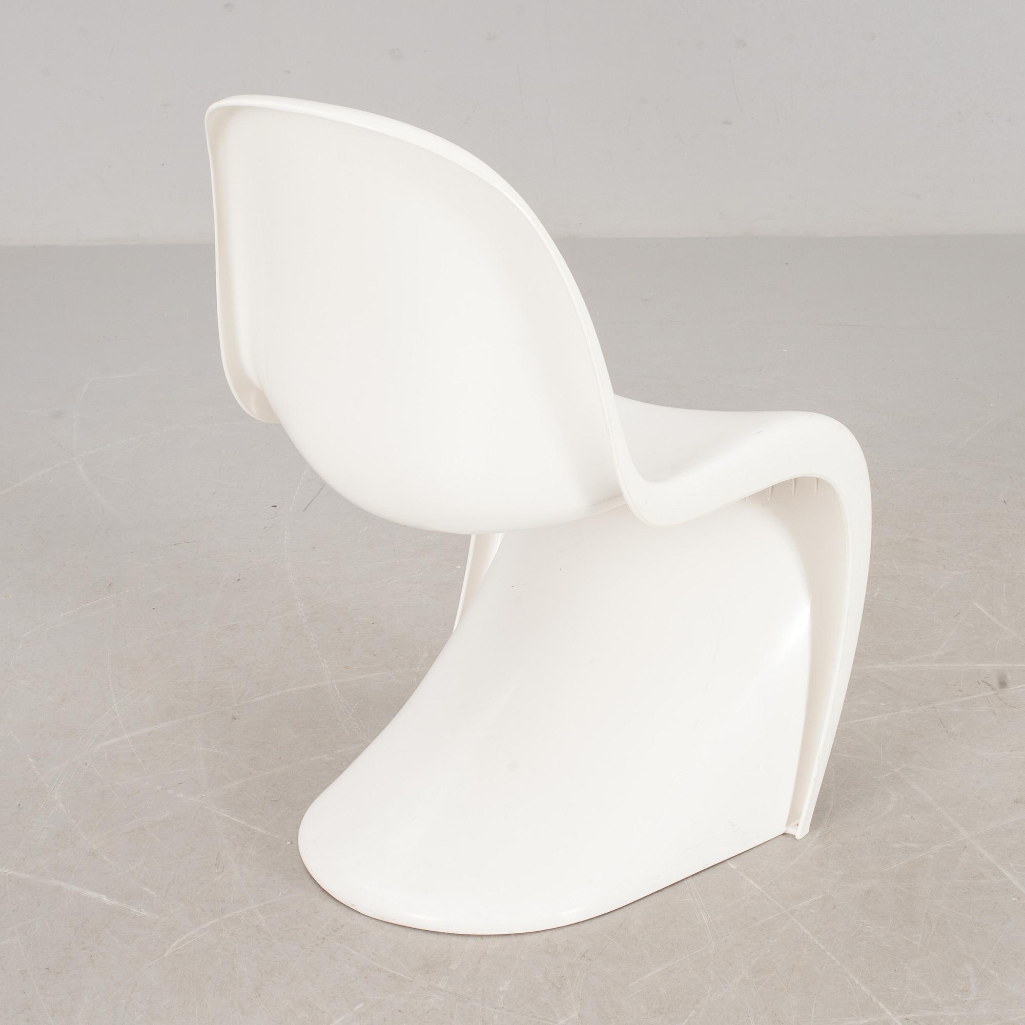 STOL, "Panton chair", Verner Panton för Herman Miller, märkt.