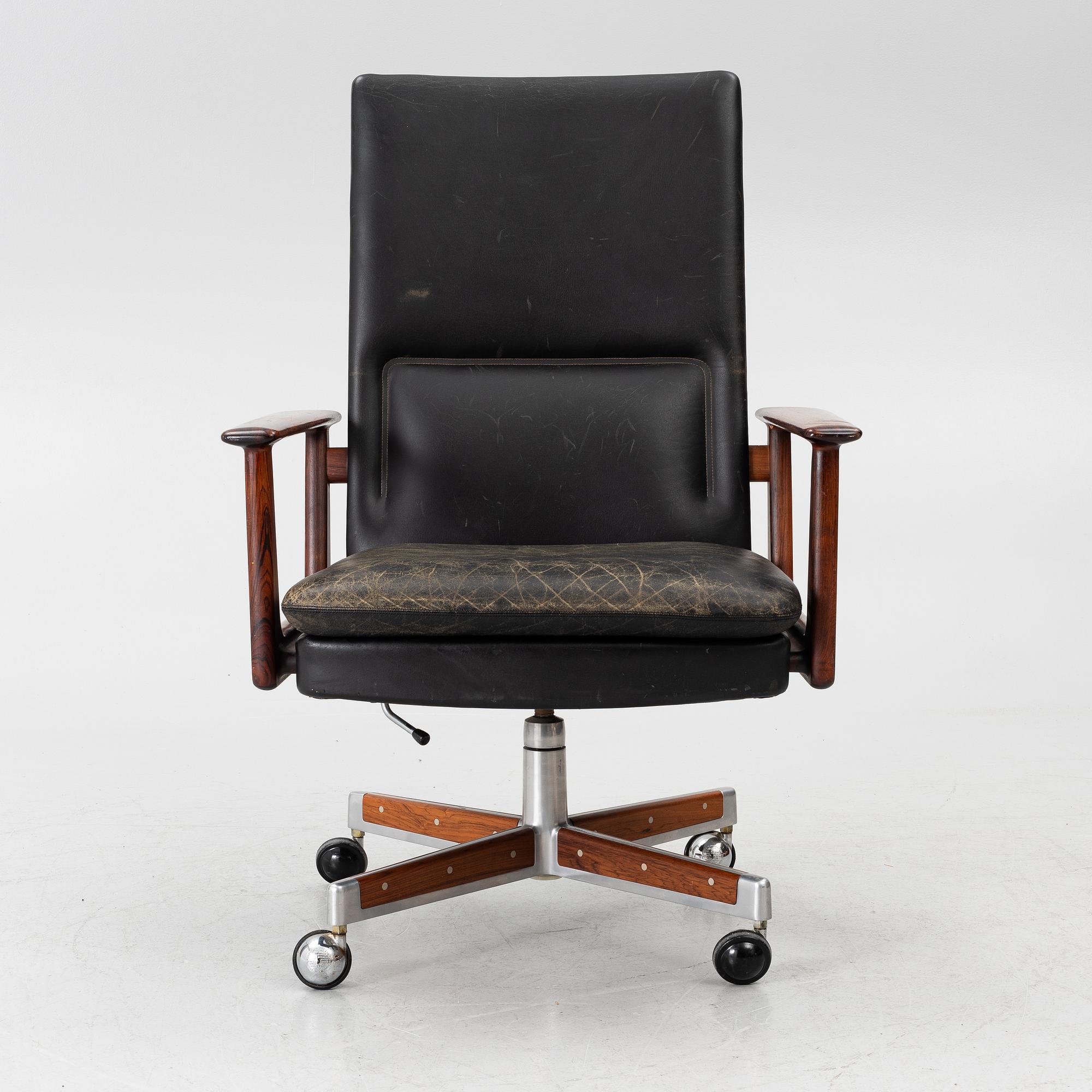 Arne Vodder, Desk chair, Model No. 11, Sibast, Denmark, 1960s.