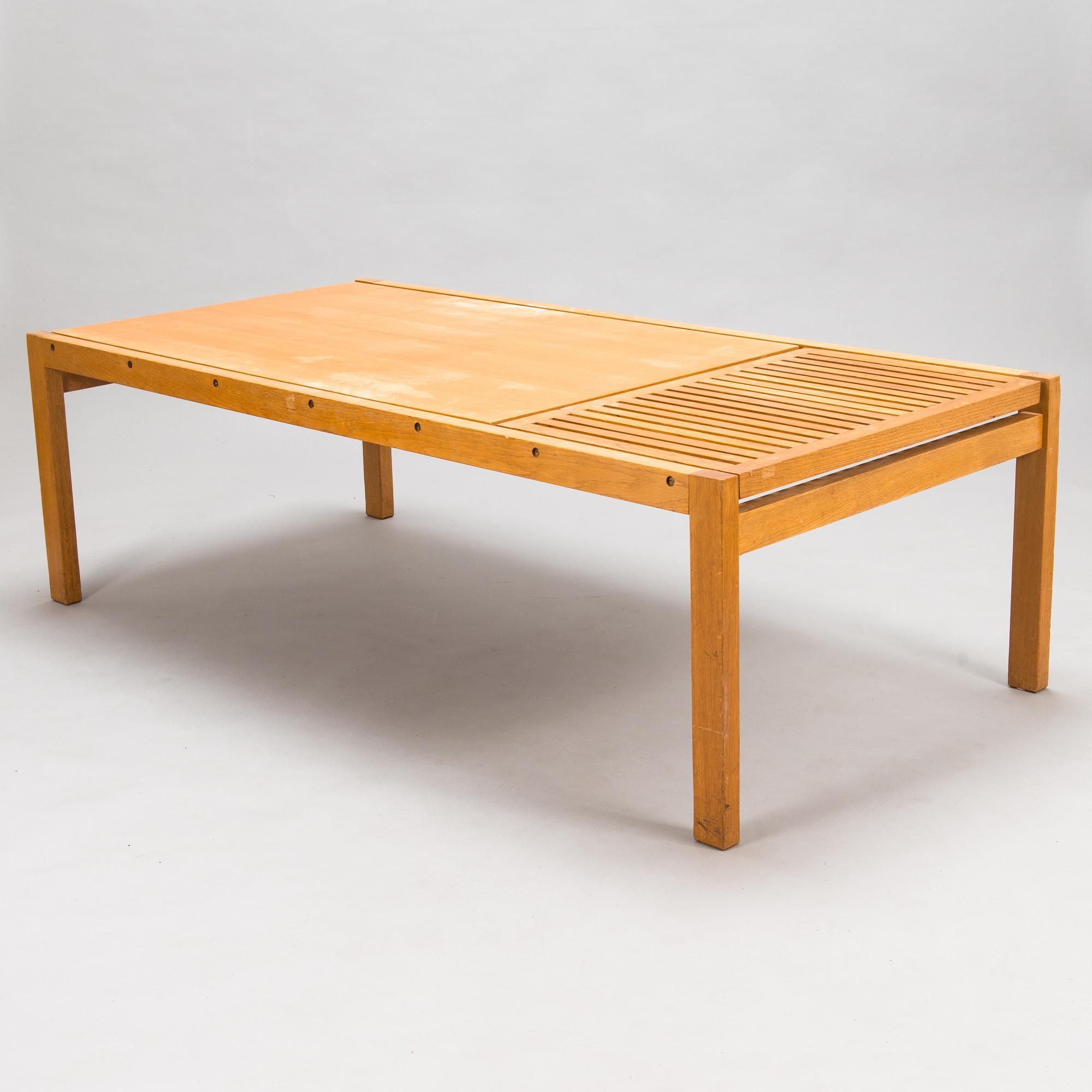 Carl Gustaf Hiort af Ornäs, A 'Permesso' coffee table, Puunveisto Oy - Woodwork Ltd, Finland 1960s.