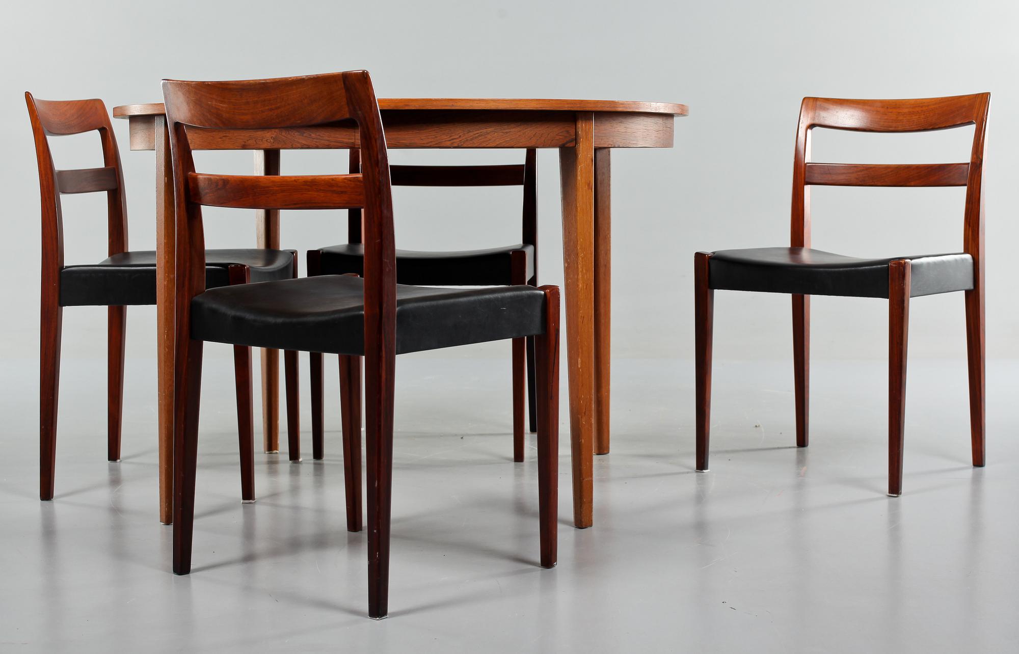 MATSALSGRUPP, 5 delar, Nils Jonsson, Troeds, Bjärnum, 1960-tal.