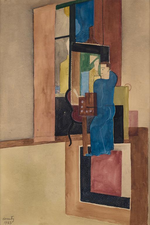 Waldemar Lorentzon, "I ateljén II".