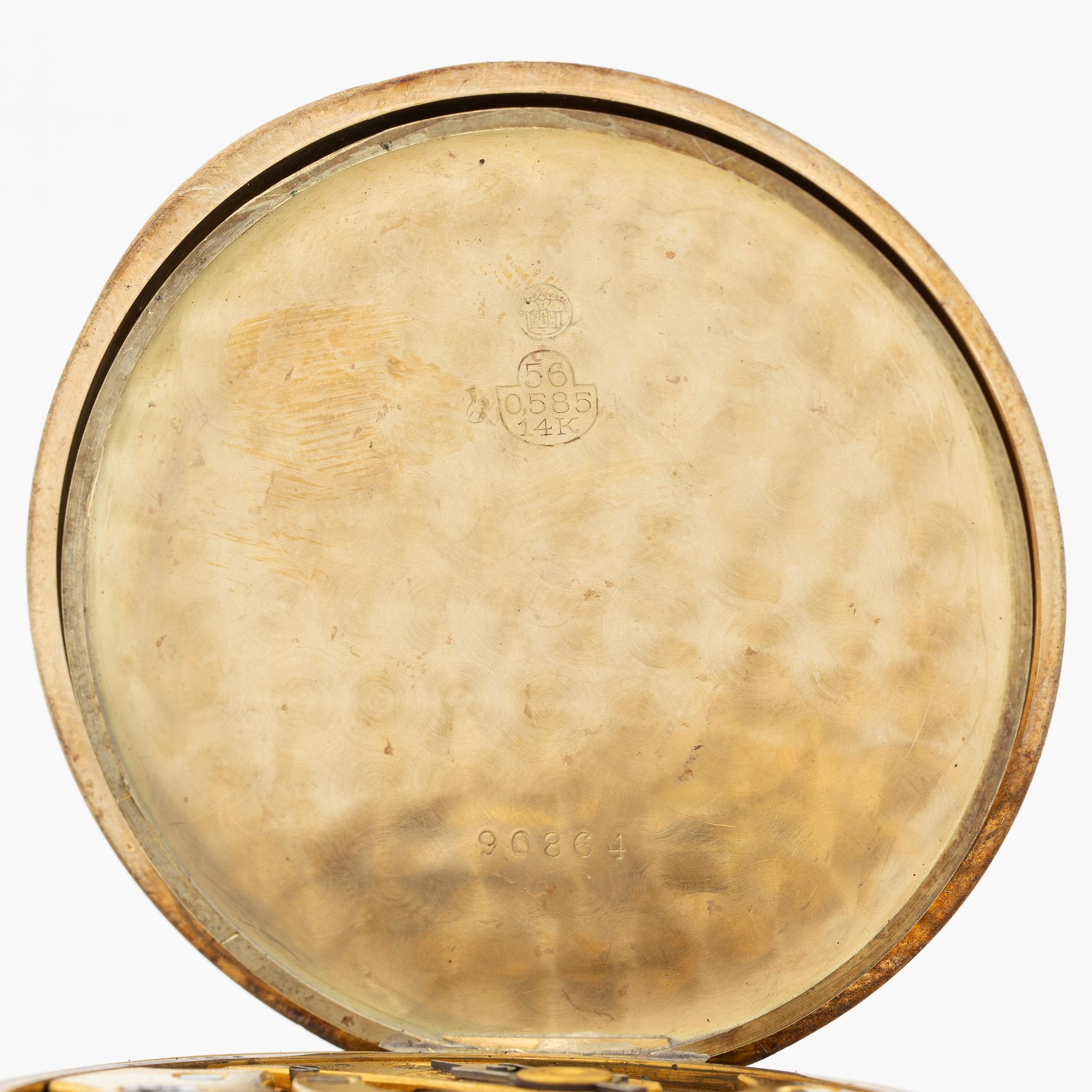 L.U.C, “Chopard”, pocket watch, hunter case, 52 mm.