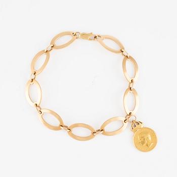 Bracelet, 18K gold, Borgila.