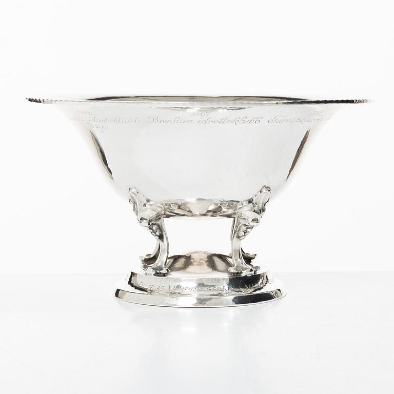 Karl Anderson, A Swedish silver bowl, mark of Karl Anderson, Stockholm 1925.
