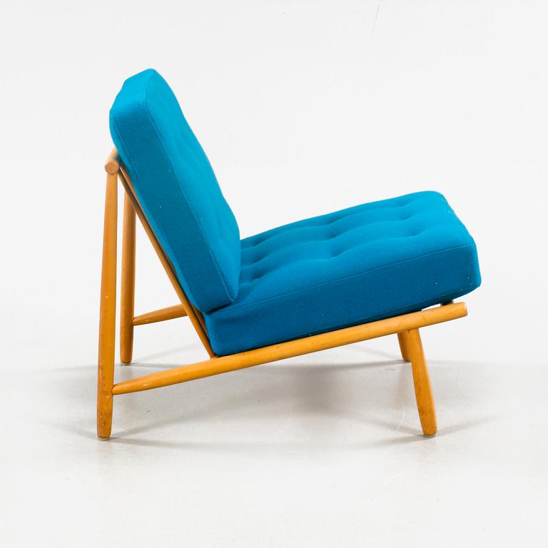ALF SVENSSON, fåtölj, "Interör", Madrass-fabriken Dux AB, modell formgiven 1952.