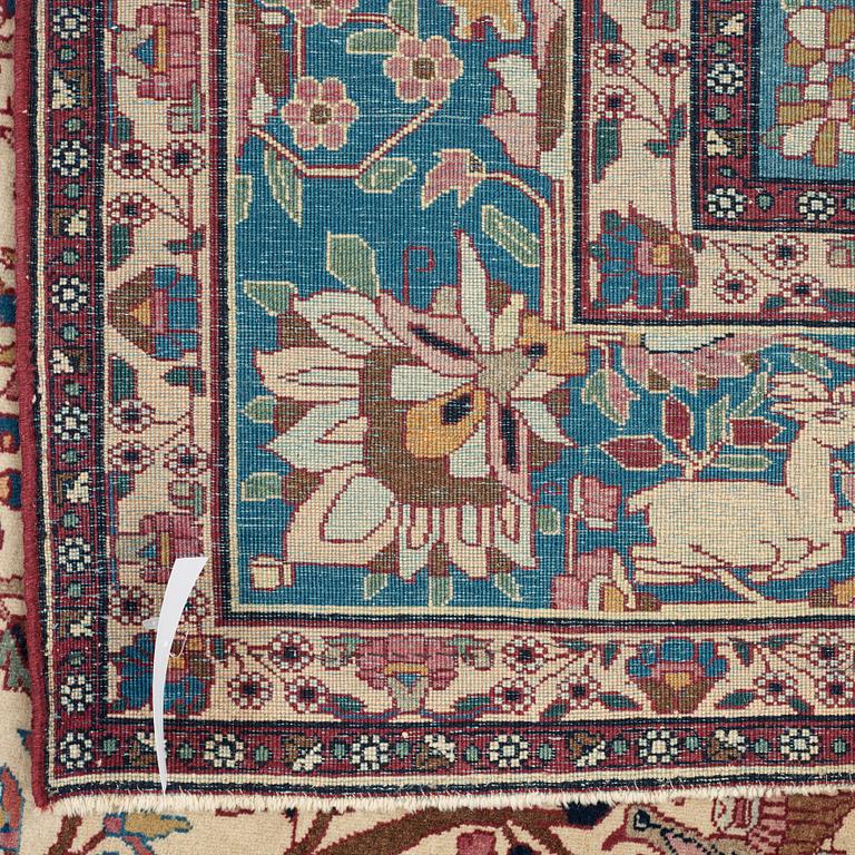 RUG. Semi-antique Teheran. 211,5 x 142,5 cm.