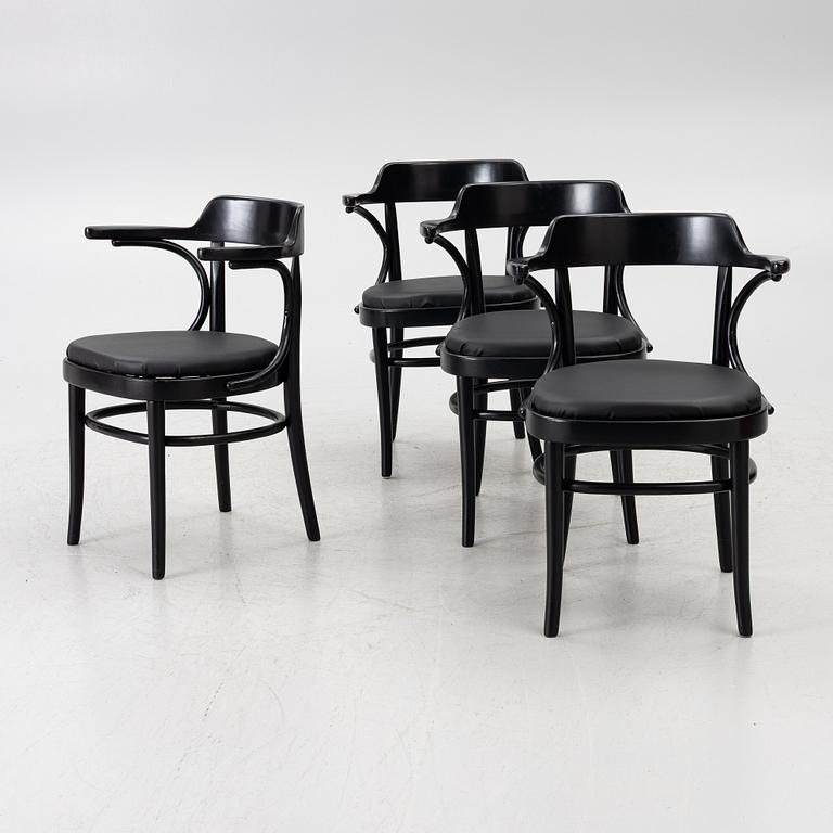 Axel Kandell, Armchairs, 4 pcs, “Cattelin”, Gemla, Diö, mid-20th century.