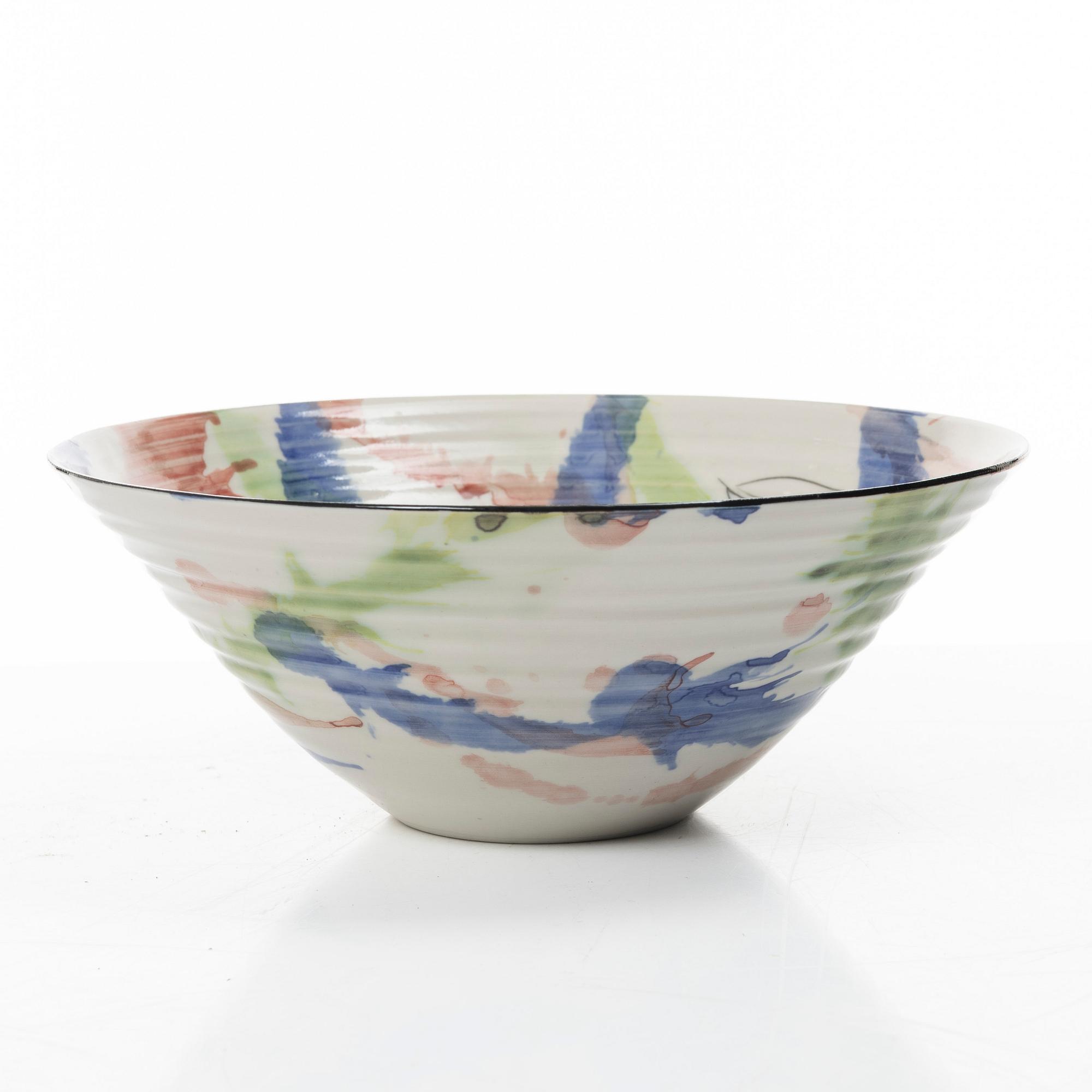 Eva Bengtsson, skål, stengods, egen verkstad, Frillesås.