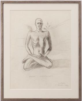 Einar Jolin, "Brama i yogaställning".