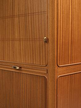 David Rosén, a mahogany cabinet, executed as an apprentice examination work by Bo Edlund, Sweden 1950-51.