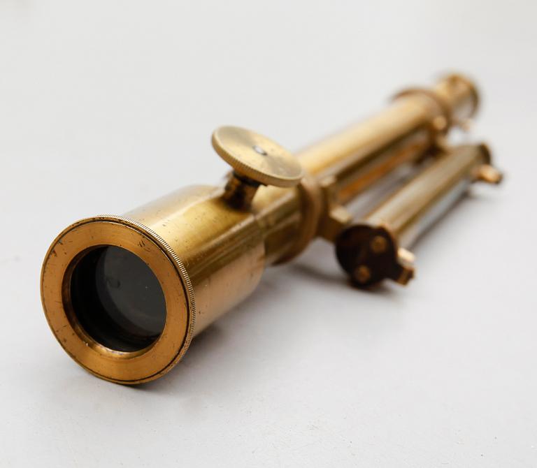 MÄTINSTRUMENT, Frans J Berg, Geodetiska Instrumenter, Stockholm, sekelskiftet 1900.