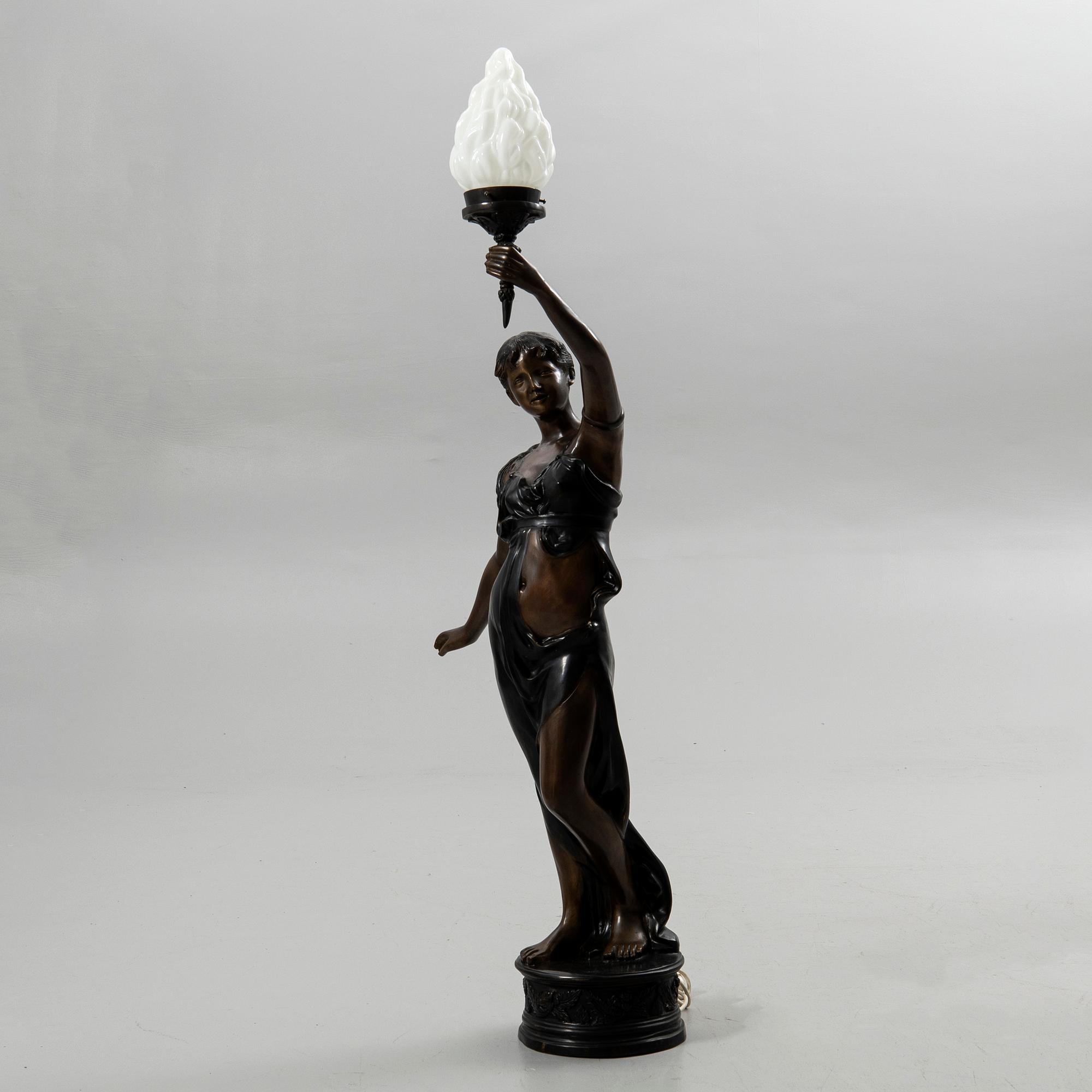 Floor lamp, 20th century.
